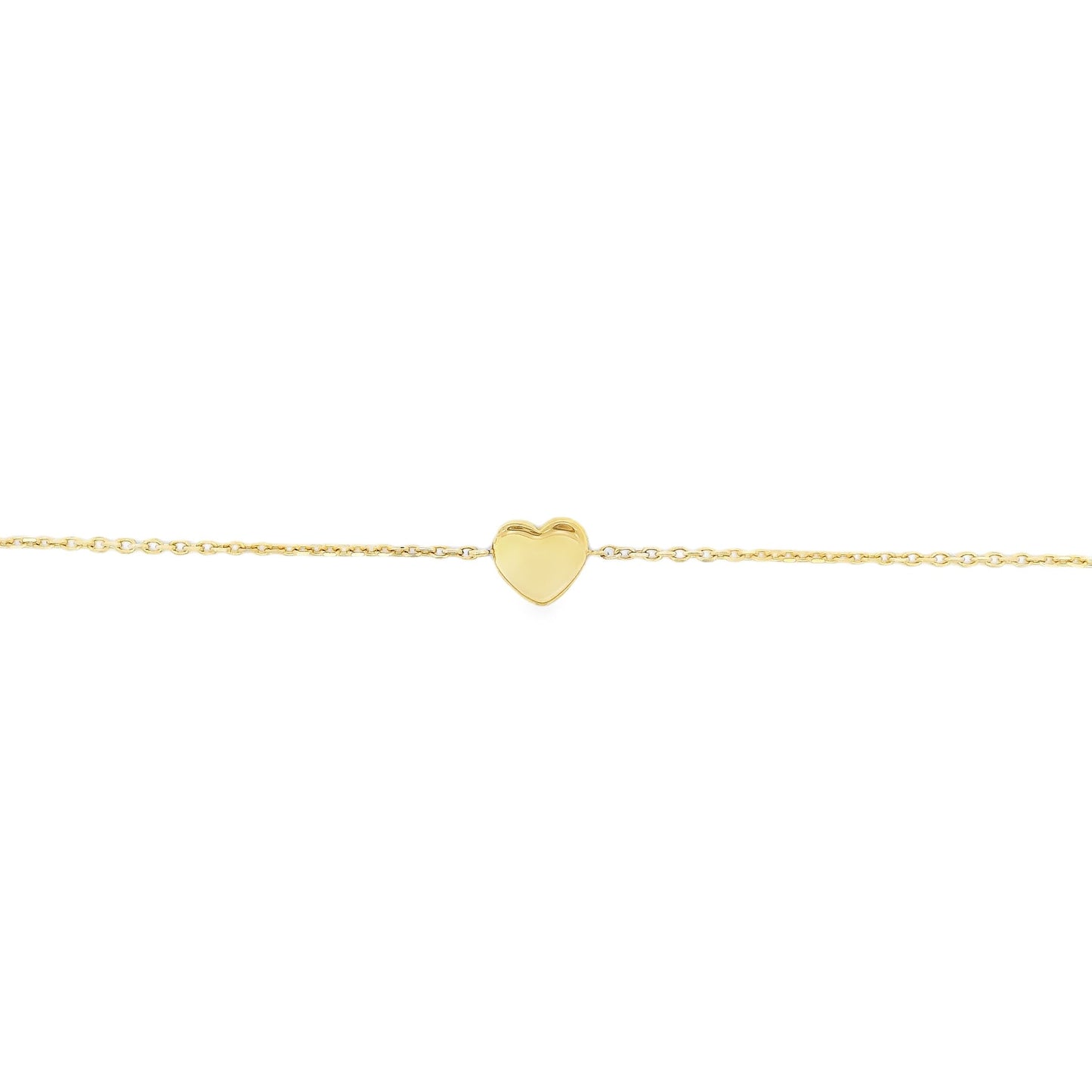 Gold Heart Bracelet