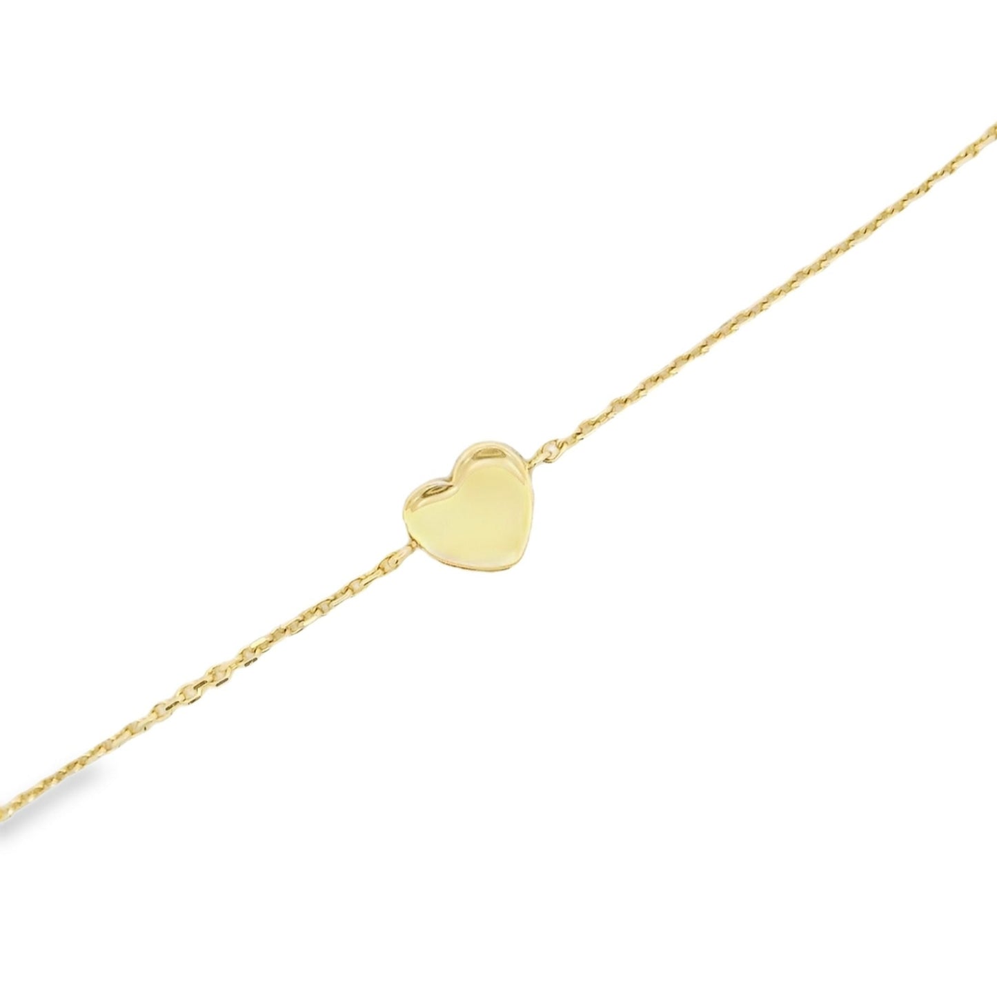 Gold Heart Bracelet