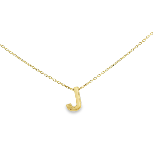 Gold Initial Necklace