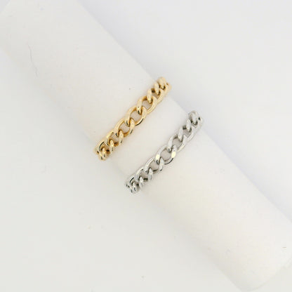 Cuban Chain Ring 4mm