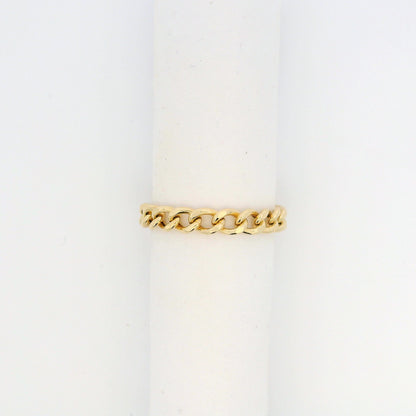 Cuban Chain Ring 4mm