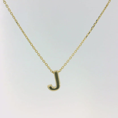 Gold Initial Necklace